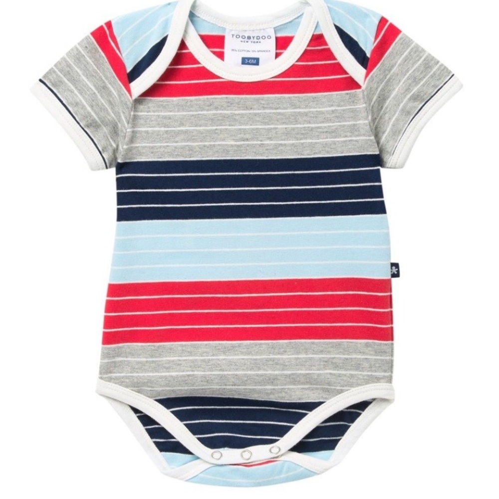 NWT Toobydoo Striped Bodysuit